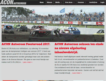 Tablet Screenshot of aconautocross.nl